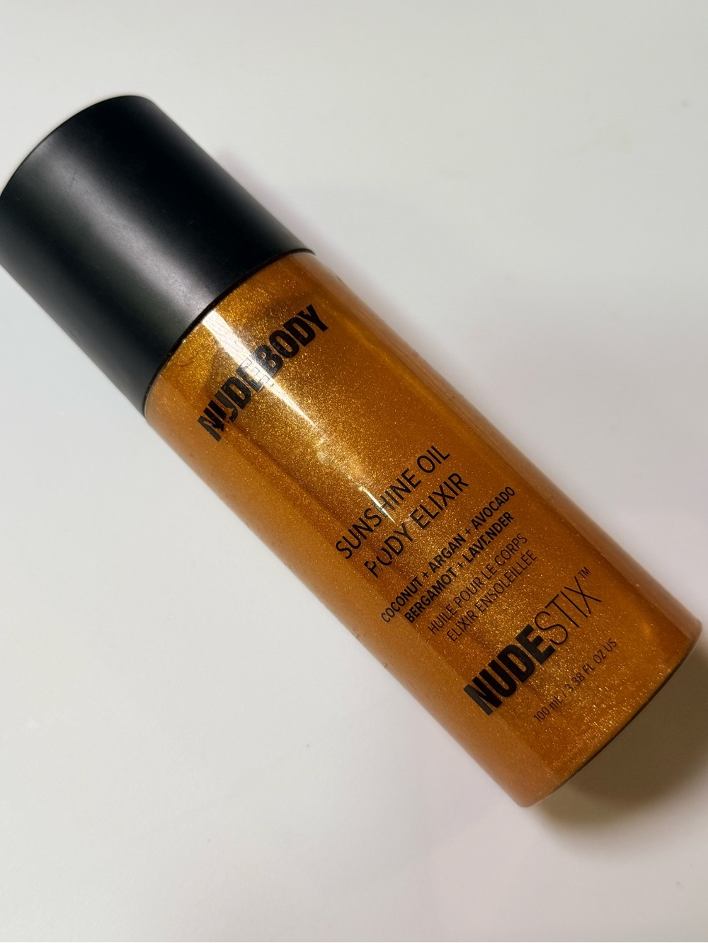 NudeBody Sunshine Oil Body Elixir 3.38oz New Sealed